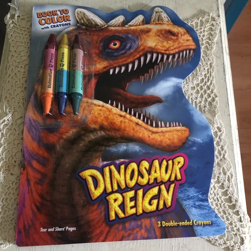 DINOSAUR Coloring Activity Book